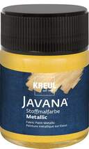 Produktbild KREUL Javana Stoffmalfarbe Metallic Gold 50 ml