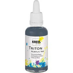Produktbild KREUL Triton Acrylic Ink Graphite 50 ml