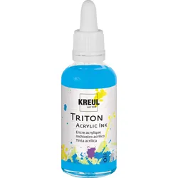 Produktbild KREUL Triton Acrylic Ink Lichtblau 40 ml