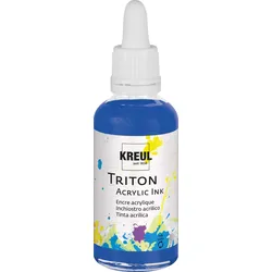 Produktbild KREUL Triton Acrylic Ink Ultramarinblau 50 ml