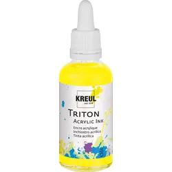 Produktbild KREUL Triton Acrylic Ink Zitron 50 ml