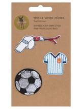 Produktbild Lässig Textilsticker Fußball