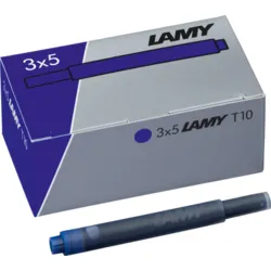 Produktbild LAMY Tintenpartronen blau, lang, 3 x 5 Stück