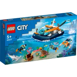 Produktbild LEGO® City Exploration 60377 Meeresforscher-Boot