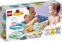 Produktbild LEGO® DUPLO® Creative Play 10965 Badewannenspaß: Schwimmender Tierzug