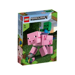 LEGO® Minecraft™ BigFig Schwein mit Zombiebaby - 0