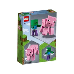 LEGO® Minecraft™ BigFig Schwein mit Zombiebaby - 1
