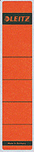 Leitz 16430025 Rückenschilder, rot - 0