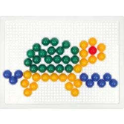 LENA® Mosaik Set mit 80 Steckern, Durchmesser 15 mm - 4