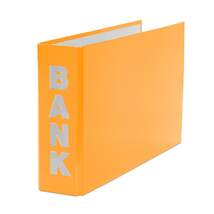 Produktbild Livepac Office Bankordner für Kontoauszüge 140 x 250 mm, orange, 3 Stück