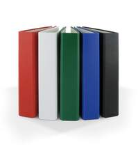 Produktbild Livepac Office Ringbuch mit 2-Ringmechanik, DIN A5, 10 Stück, je 2x grün, rot, schwarz, gelb und blau
