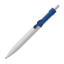Produktbild Macma Druckkugelschreiber "Fingerzeig" Clipfarbe: blau, 100 Stück