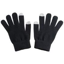 Produktbild Macma Handschuhe aus Acryl mit 2 Touch-Spitzen, schwarz
