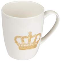 Produktbild Macma Kaffeetasse "Krone" aus Porzellan, 300 ml