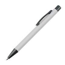 Produktbild Macma Kugelschreiber mit Clip aus Metall, weiß, 10 Stück
