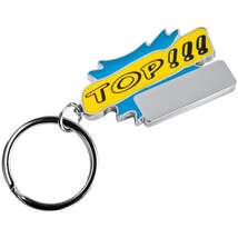 Produktbild Macma Metall Schlüsselanhänger "Top!!!" hellblau