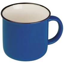 Produktbild Macma Retro Kaffeetasse aus Keramik, 350 ml, blau