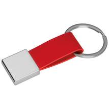 Produktbild Macma Schlüsselanhänger mit Kunstleder-Bändchen, rot