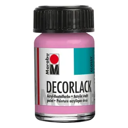 Produktbild Marabu Acryllack "Decorlack", pink, 15 ml, im Glas          