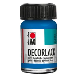 Produktbild Marabu Decorlack Acryl, Azurblau, 15ml