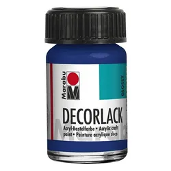 Produktbild Marabu Decorlack Acryl, Mittelblau, 15ml