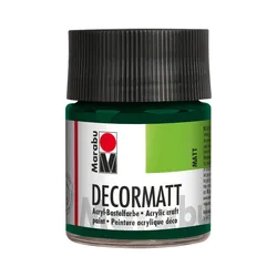 Produktbild Marabu Decormatt Acryl, tannengrün, 50 ml