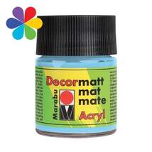 Produktbild Marabu Decormatt Acryl, zartblau, 50 ml