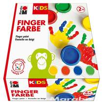 Produktbild Marabu Fingerfarbe Kids 4 x 100 ml