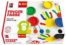 Produktbild Marabu Fingerfarbe Kids 6 x 100 ml