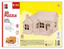 Produktbild Marabu KiDS 3D Holzpuzzle Strandhaus, 27 Teile, ca. 19 x 14 cm
