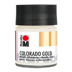 Produktbild Marabu Metallic-Effektfarbe Colorado Gold, antik silber, 50 ml