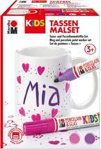 Produktbild Marabu Porcelain und Glaspainter, Kids Tassen Malset Mia
