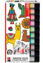 Produktbild Marabu Window Color Set "Lama", 10 x 25 ml