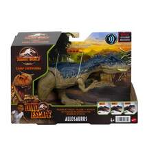 Mattel Jurassic World Brüllattacke-Dinosaurier-Actionfigur - 0