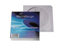 MediaRange CD/DVD Papierhüllen mit Fenster, 4000 Stück - 0