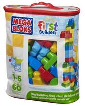 Produktbild Mega Bloks Bausteinebeutel Medium Grundfarben, 60 Teile
