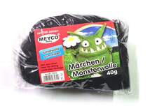 Produktbild Meyco Märchenwolle zum Filzen, schwarz, 40g