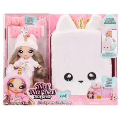 Produktbild MGA Entertainment Na! Na! Na! Surprise 3-in-1 Backpack Bedroom Unicorn Playset- Britney Sparkles