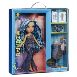 Produktbild MGA Entertainment Rainbow High Fantastic Fashion Doll- Skyler (blue)