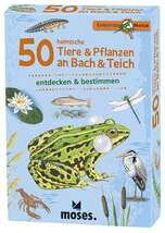 Produktbild moses. Expedition Natur 50 heimische Tiere & Pflanzen an Bach & Teich
