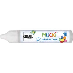 Produktbild MUCKI Window Color Glitzer-Silber 29 ml Pen