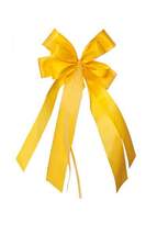 Produktbild Nestler Geschenkschleife klein ca. 17 x 31 cm, gelb