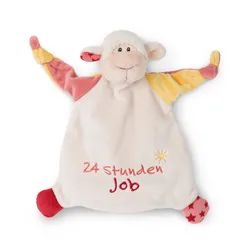 Produktbild NICI Schmusetuch Lamm "24 Stunden Job"