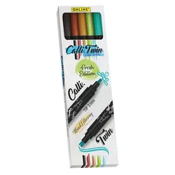 Produktbild ONLINE Calli.Twin Fresh, 5er Set Handlettering Pens