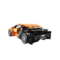 Open Bricks Sports Car Orange - 3