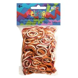 Original Rainbow Loom® Gummibänder Mix, Tierfarben - 1