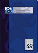 Produktbild Oxford Schulheft A4, rautiert, Lineatur 39, 16 Blatt, nachtblau