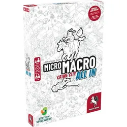 Produktbild Pegasus Spiele MicroMacro: Crime City 3 - ALL IN (Edition Spielwiese)