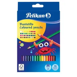 Produktbild Pelikan Buntstifte hexagonal 36 Stück