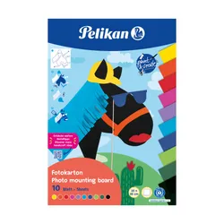 Produktbild Pelikan Fotokarton Block 23 x 33 cm, 10 Blatt